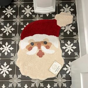 Brand new-Santa Claus Shaped Bath Mat